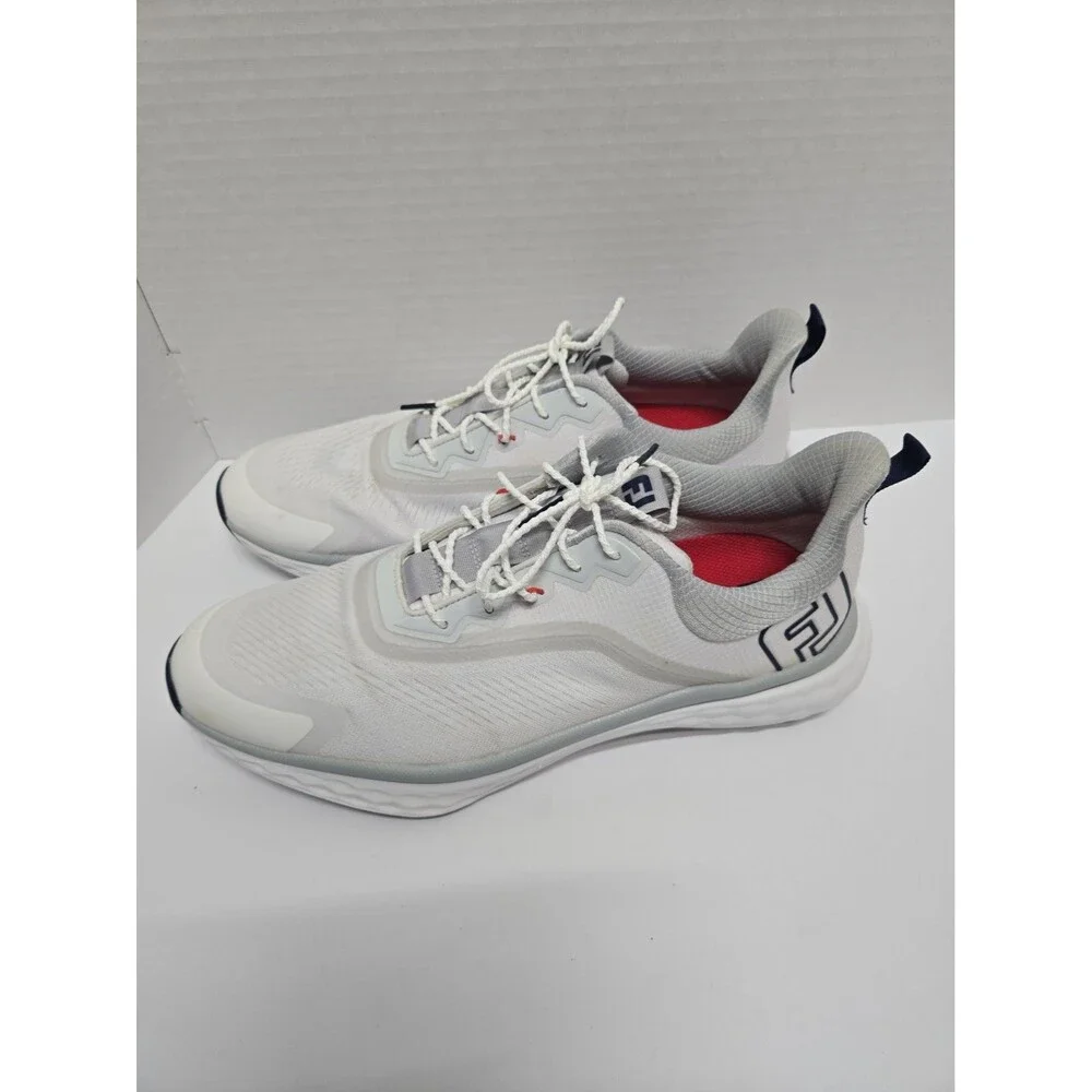 FootJoy Quantum Golf Shoes Men’s Size 12M White Gray Style 56994